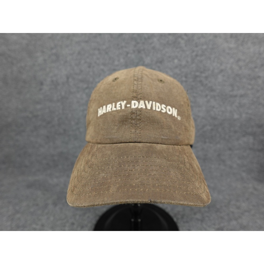 Harley Davidson Baseball Cap Mens OSFA Brown Ride Like The Wind American Needle